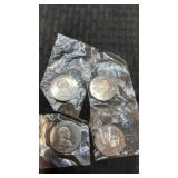 2000 republic of Liberia $5 copper nickel coins