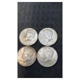 1966,1967, 1968. Kennedy hold dollars.  40% silver