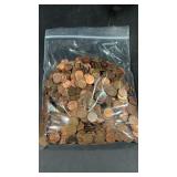 5.8 lb bag of mixed dates unsearched pennies