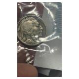 1934 Buffalo nickel in fine condition