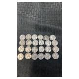 1935-1944 mixed date silver Mercury dime s