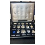 Complete Antique Boxed set of Replica  famous