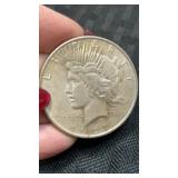 1927 silver peace dollaR