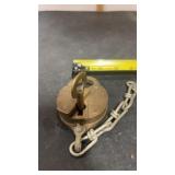 B & O Railroad Padlock & Key