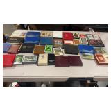 Approx 50 Railroad Playing Cards Decks,