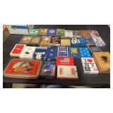 Approx 30 Playing Card Decks, Marilyn, Travel,