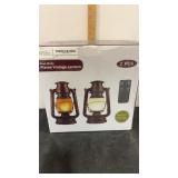Dual Mode Railroad Style Lanterns, NIB