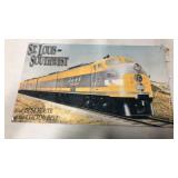 St. Louis-Southwest metal sign. Dimensions