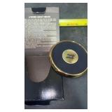 Solid Brass Burlington Northern Railroad Coaster