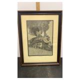 Dukes Americana Series Signed Railroad Print