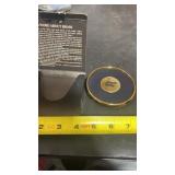 Solid Brass Burlington Northern Coaster