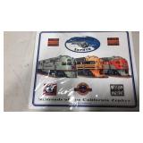 Railroads of the California Zephyr metal sign in