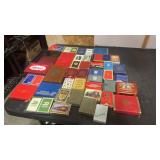 Approx 60 Decks Railroad Playing Cards, Some