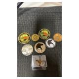 Railroad themed challenge coins and more