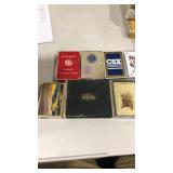 Large railroad playing card lots