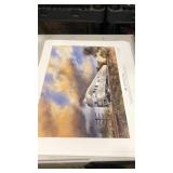 National rail road museum print signed and dated