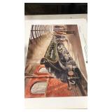 National rail road museum print signed and dated