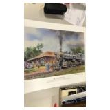 National railroad museum signed and numbered