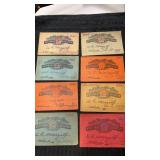 Membership cards, Philadelphia, division veterans