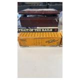 Lot of 2 Frisco train matches one box full of