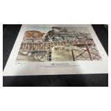 2006 National Railroad Museum Print by Steve