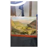 16 x 12.5ï¿½. Metal train sign