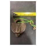 Illinois Central Railroad Padlock & Key