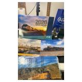 Railroad calendars  2012,2014,2020