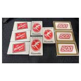 9 sealed packs of playing cards Milwaukee road,