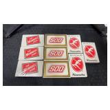 9 sealed packs of playing cards Milwaukee road,