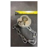 Adlake PC 72 Padlock w/ Penn Central Railroad Key