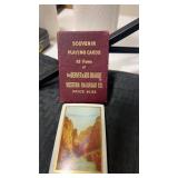 Souvenir playing cards Western  railroad co.