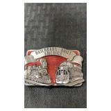 Railroad belt buckle