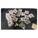 Miscellaneous lot of railroad pins