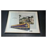 Santa Fe Railroad Framed Print, Approx 12x16ï¿½