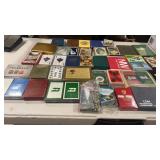 Approx 50 Railroad Playing Cards Decks, Some