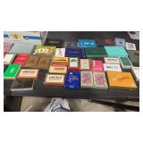 Approx 40 Various Advertising Playing Cards