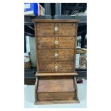 Vintage 18th or 19th century spice cabinets