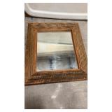 14x16ï¿½ Wood Barn Framed Mirror