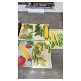 5.  Metal   Repro. Burpee seed ad vegetable s