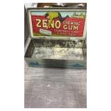 Vintage  Zeno  chewing gum  metal point  of sale