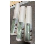 3 rolls of paintable solutions wall covering