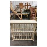 Two tier antique plate rack