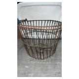 Vintage Wire Egg Basket