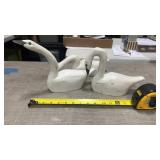 3 Wood Snow Geese