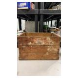 Vintage eat more cranberries wooden crate