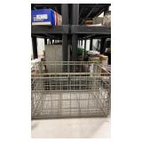 Metal and wire basket