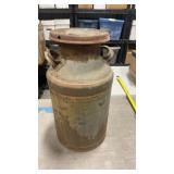 Vintage 10 Gallon Milk Can