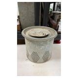 Vintage minnow bucket