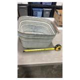 Galvanized Wash Tub